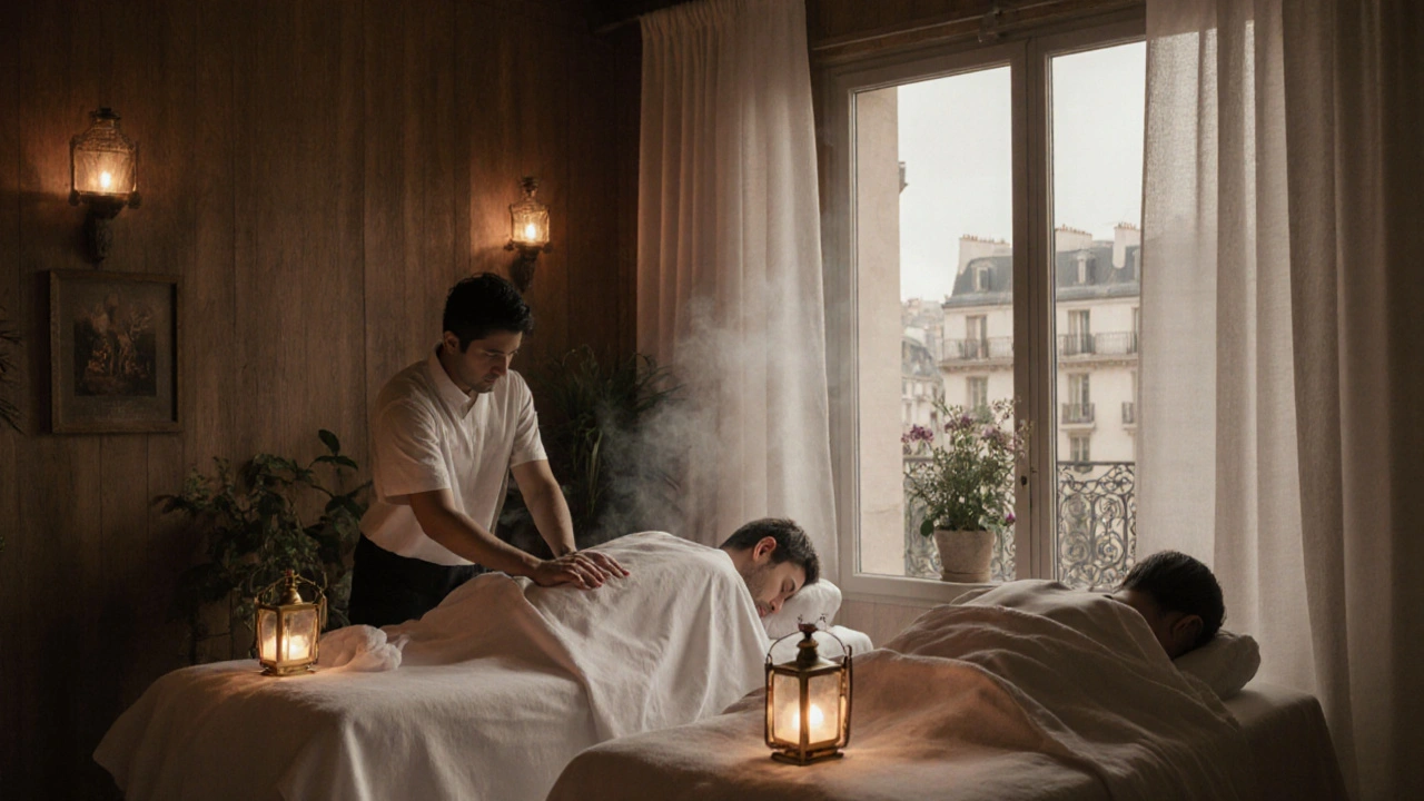 Massage duo à Paris : le rituel idéal pour deux en pleine ville