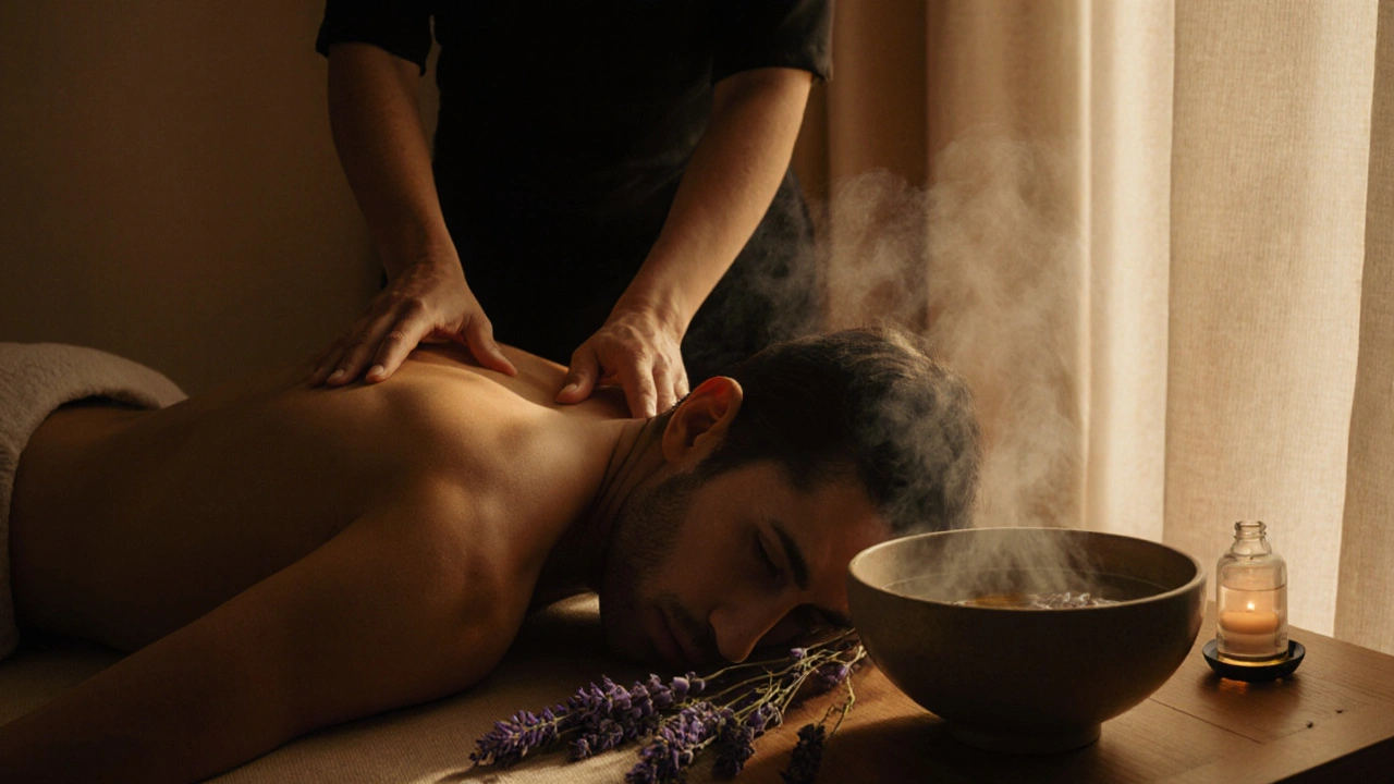 Massage relaxation et aromathérapie : le duo gagnant pour un apaisement profond