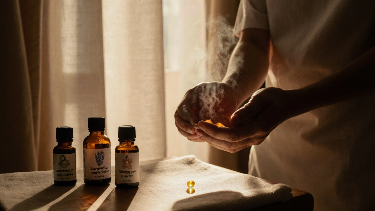 Massage relaxation - Les bienfaits des huiles essentielles pour une détente profonde