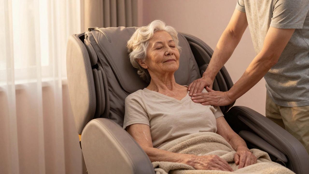 Massage bien-être pour les seniors : bienfaits, types et où le trouver à Paris