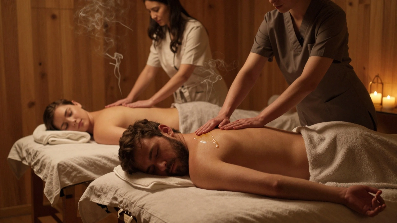 Massage couple à Paris : un moment de bien-être partagé